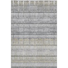 Premium Machine Washable Mayfield  Gray 10' x 14' Rug