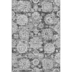 Premium Machine Washable Mayfield  Gray 10' x 14' Rug