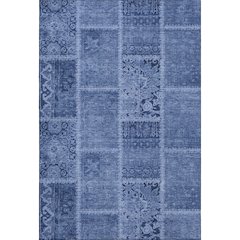 Premium Machine Washable Mayfield  Navy 10' x 14' Rug