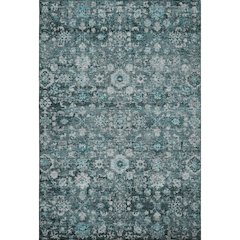Premium Machine Washable Mayfield  Teal 10' x 14' Rug