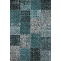 Premium Machine Washable Mayfield AMF663 Teal 10' x 14' Rug