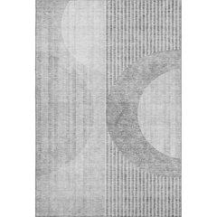 Premium Machine Washable Mayfield AMF676 Gray 10' x 14' Rug