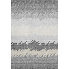 Premium Machine Washable Mayfield AMF736 Gray 10' x 14' Rug