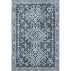 Premium Machine Washable Mayfield  Blue 10' x 14' Rug