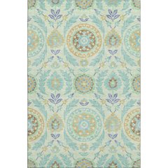 Premium Machine Washable Mayfield AMF751 Mint 10' x 14' Rug