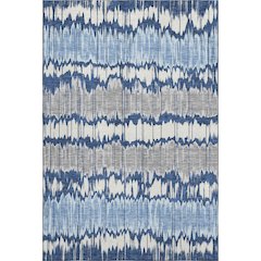 Premium Machine Washable Mayfield AMF755 Navy 10' x 14' Rug