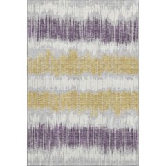 Premium Machine Washable Mayfield AMF755 Silver 10' x 14' Rug