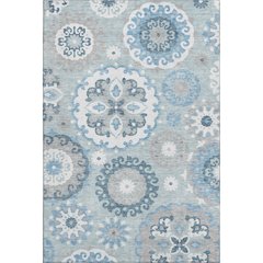 Premium Machine Washable Mayfield AMF763 Sky 10' x 14' Rug