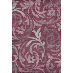 Premium Machine Washable Mayfield AMF764 Garnet 10' x 14' Rug