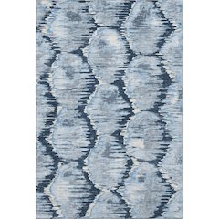 Premium Machine Washable Mayfield AMF767 Navy 10' x 14' Rug