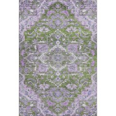 Premium Machine Washable Mayfield AMF774 Olive 10' x 14' Rug