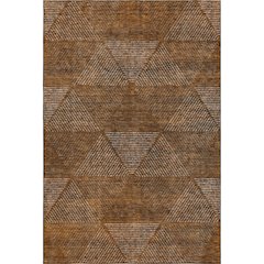 Premium Machine Washable Mayfield AMF777 Terracotta 10' x 14' Rug