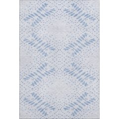 Premium Machine Washable Mayfield AMF778 Blue 10' x 14' Rug