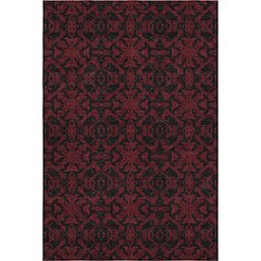 Premium Machine Washable Mayfield AMF785 Red 10' x 14' Rug