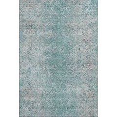 Premium Machine Washable Mayfield AMF840 Teal 10' x 14' Rug