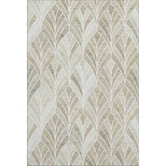 Premium Machine Washable Mayfield AMF851 Khaki 10' x 14' Rug