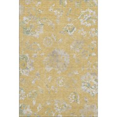 Premium Machine Washable Mayfield AMF856 Gold 10' x 14' Rug
