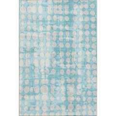 Premium Machine Washable Mayfield AMF869 Teal 10' x 14' Rug