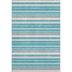Premium Machine Washable Mayfield AMF879 Teal 10' x 14' Rug