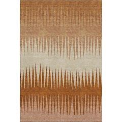 Premium Machine Washable Mayfield AMF886 Copper 10' x 14' Rug