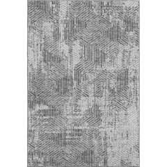 Premium Machine Washable Mayfield AMF912 Gray 10' x 14' Rug