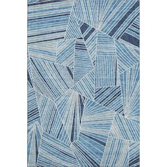 Premium Machine Washable Mayfield AMF915 Blue 10' x 14' Rug