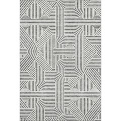 Premium Machine Washable Mayfield AMF917 Gray 10' x 14' Rug