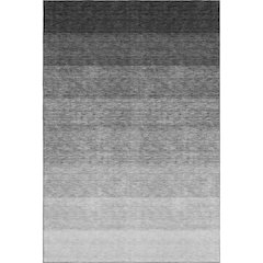 Premium Machine Washable Mayfield AMF928 Black 10' x 14' Rug