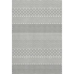 Premium Machine Washable Mayfield AMF939 White 10' x 14' Rug