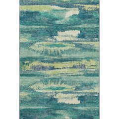 Premium Machine Washable Mayfield AMF942 Emerald 10' x 14' Rug