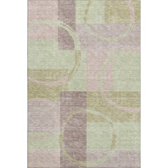 Premium Machine Washable Mayfield AMF943 Blush 10' x 14' Rug