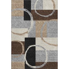 Premium Machine Washable Mayfield AMF943 Pewter 10' x 14' Rug