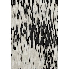 Premium Machine Washable Mayfield AMF945 Black 10' x 14' Rug