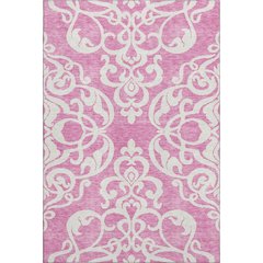 Premium Machine Washable Mayfield AMF973 Blush 10' x 14' Rug