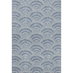 Premium Machine Washable Mayfield AMF984 Denim 10' x 14' Rug