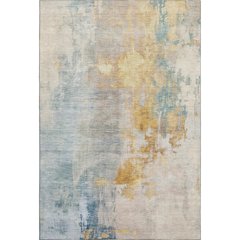 Luxury Washable Indoor/Outdoor Bresca Linen 10' x 14' Rug