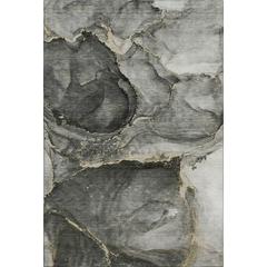 Luxury Washable Odyssey OY14 Charcoal 9' x 12' Rug