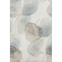 Luxury Washable Odyssey OY15 Pearl 9' x 12' Rug