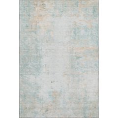 Luxury Washable Indoor/Outdoor Ravenna Seafoam 10' x 14' Rug