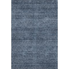 Luxury Washable Indoor/Outdoor Soft Essentials SE1 Blue 10' x 14' Rug