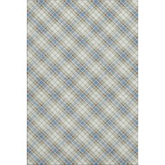 Luxury Washable Indoor/Outdoor Soft Essentials SE3 Blue 10' x 14' Rug