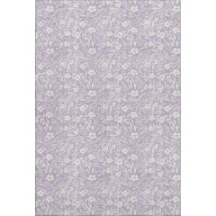 Luxury Washable Indoor/Outdoor Soft Essentials SE4 Purple 10' x 14' Rug
