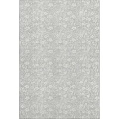 Luxury Washable Indoor/Outdoor Soft Essentials SE4 Gray 10' x 14' Rug