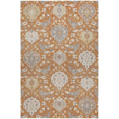 Luxury Washable Indoor/Outdoor Tabrook Copper 10' x 14' Rug