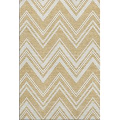 Luxury Washable Indoor/Outdoor The Reserve Honey 10' x 14' Rug
