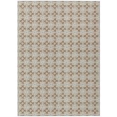 Indoor/Outdoor Marlo MO1 Taupe Washable 9' x 12' Rug
