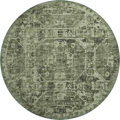 Aberdeen AB2 Cactus 8' x 8' Round Rug