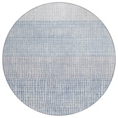 Machine Washable Indoor/Outdoor Chantille Sky 8' x 8' Round Rug