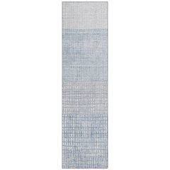 Machine Washable Indoor/Outdoor Chantille Sky 2'3" x 7'6" Runner Rug