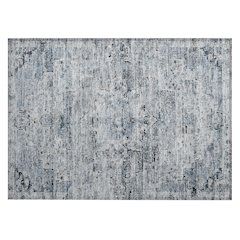 Machine Washable Indoor/Outdoor Chantille Sky 1'8" x 2'6" Rug